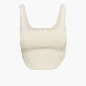 Babaton Sculpt Knot Bustier Tank